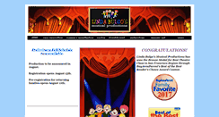 Desktop Screenshot of lindabulgosmusicalproductions.com